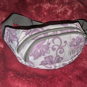 dk active Purple Floral Hobo Bag